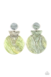 Paparazzi Accessories-Head Under WATERCOLORS - Multi Earrings
