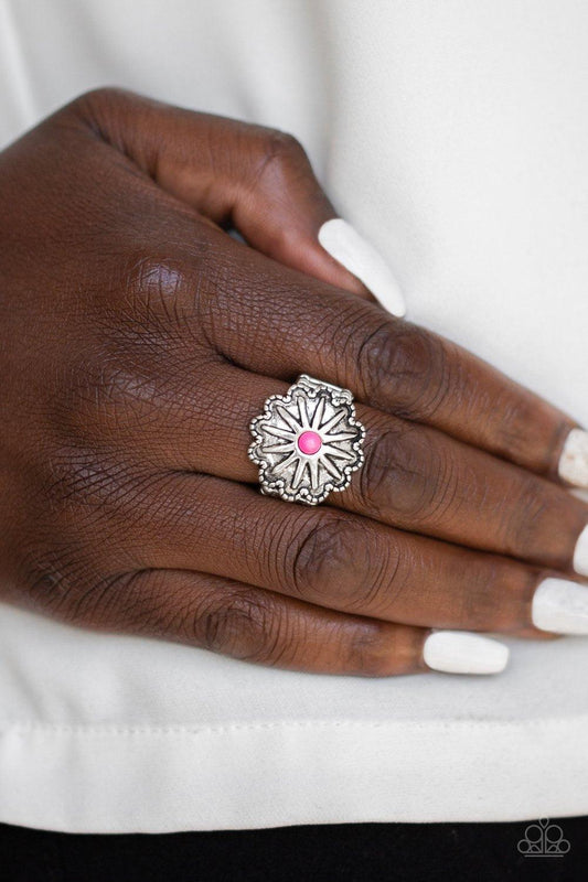 Paparazzi Accessories-Stone Sensei - Pink Ring