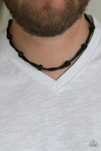 Paparazzi Accessories-In or SCOUT - Black Urban Necklace - jewelrybybretta