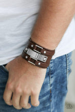 Paparazzi Accessories-Rural Ranger - Brown Bracelet