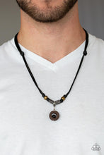 Paparazzi Accessories-Tiki Thunder - Black Necklace