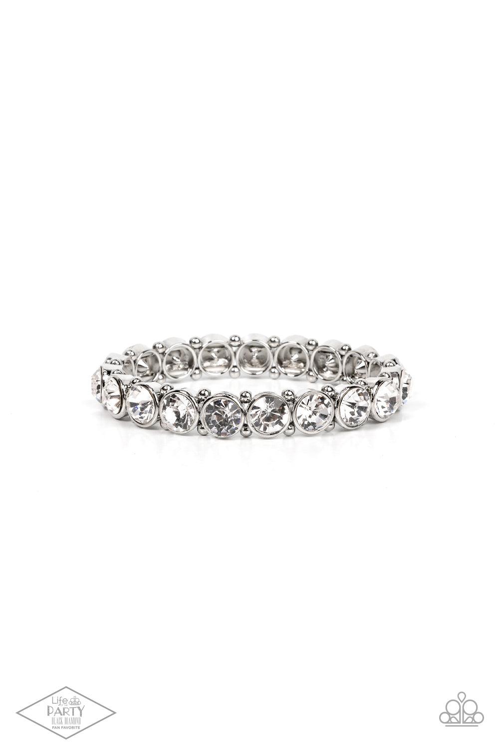 Sugar-Coated Sparkle White Bracelet - Jewelry by Bretta
