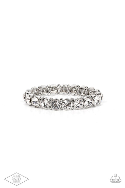 Sugar-Coated Sparkle White Bracelet - Jewelry by Bretta