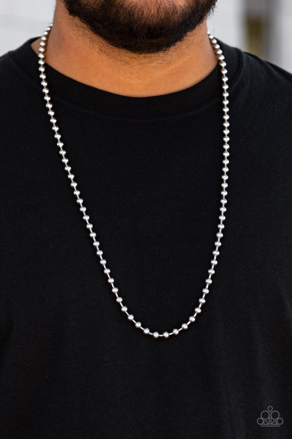 Mardi Gras Madness - Silver Necklace - Jewelry By Bretta
