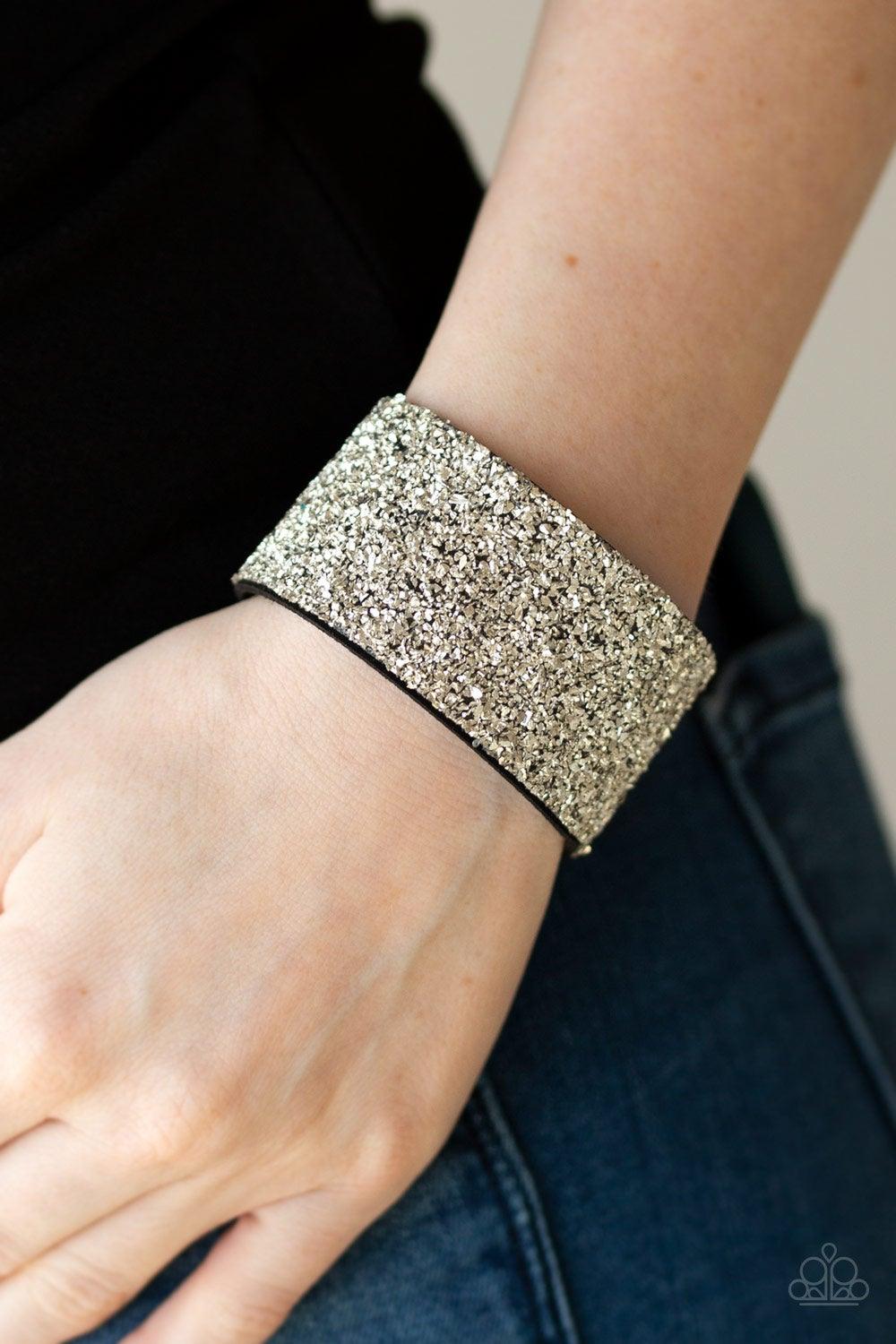 Paparazzi Accessories-The Halftime Show - Silver Bracelet