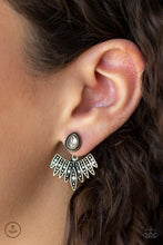 Paparazzi Accessories-Wing Fling - Brass Earrings