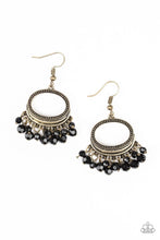 Paparazzi Accessories-Happy Days - Brass Earrings