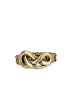 Paparazzi Accessories-Infinitely Industrial - Brass Ring