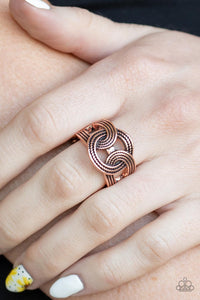 Paparazzi Accessories-Join Forces - Copper Ring