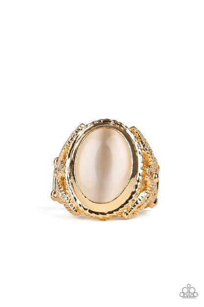 Paparazzi Accessories-Deep Freeze - Gold Ring