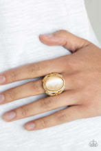 Paparazzi Accessories-Deep Freeze - Gold Ring