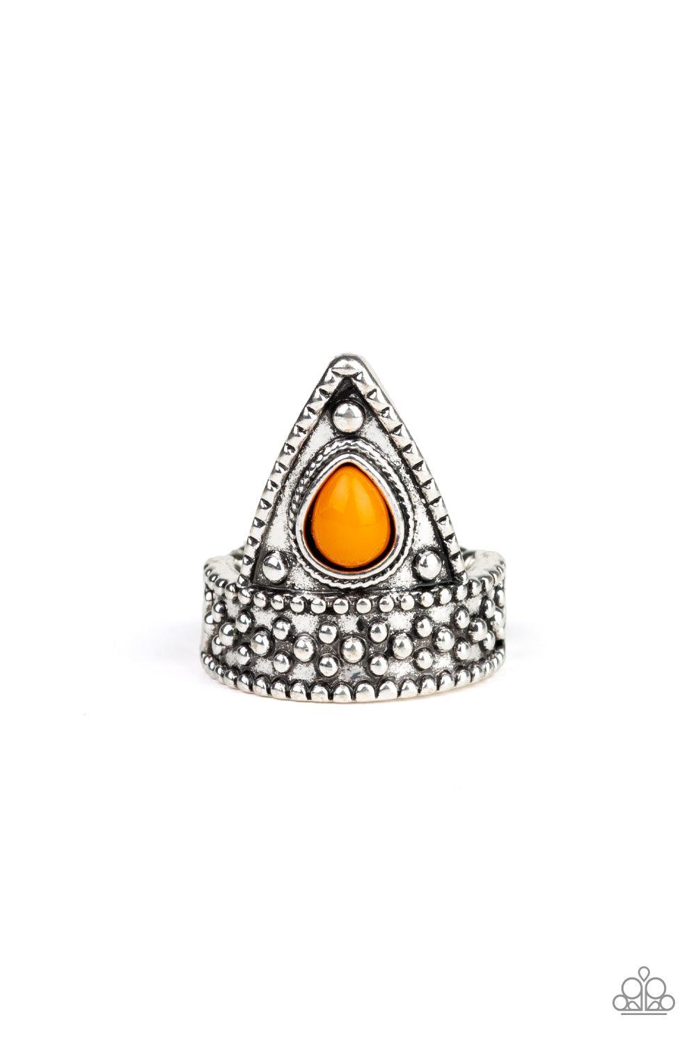 Paparazzi Accessories-Tropical Escapade - Orange Ring