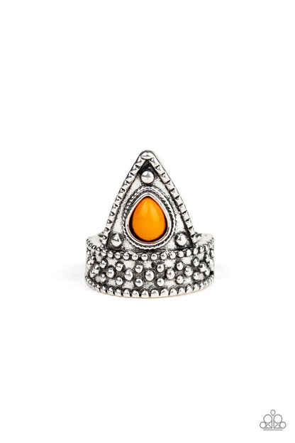 Paparazzi Accessories-Tropical Escapade - Orange Ring