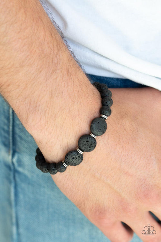 Paparazzi Accessories-Prospect - Black Bracelet