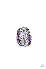 Paparazzi Accessories-Floral Fancies - Purple Ring