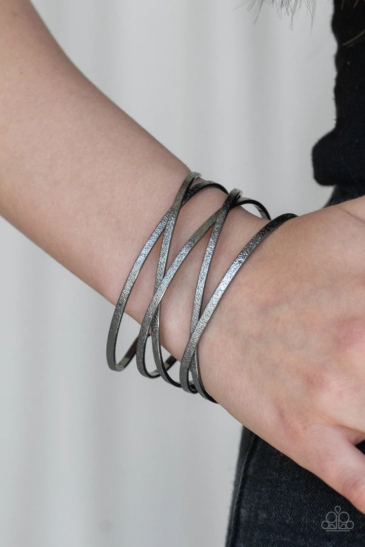 Karmic Connection Black Bracelet - Jewelry by Bretta