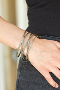 Karmic Connection Brass Bracelet - Jewelry by Bretta