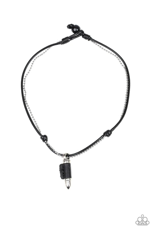 Magic Bullet Black Necklace - Jewelry by Bretta - Jewelry by Bretta