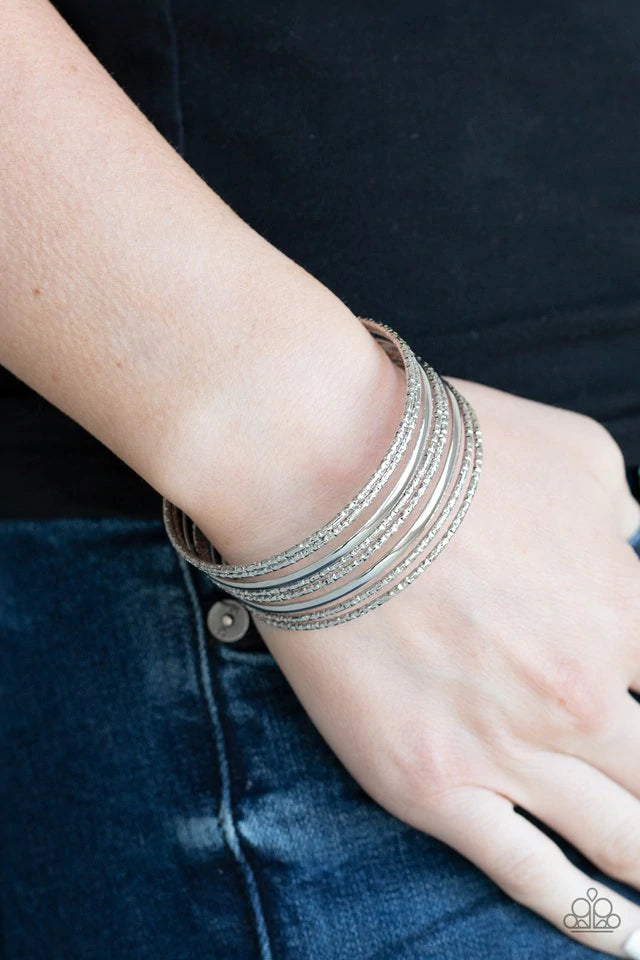 Molten Mogul Green Bracelet - Jewelry by Bretta
