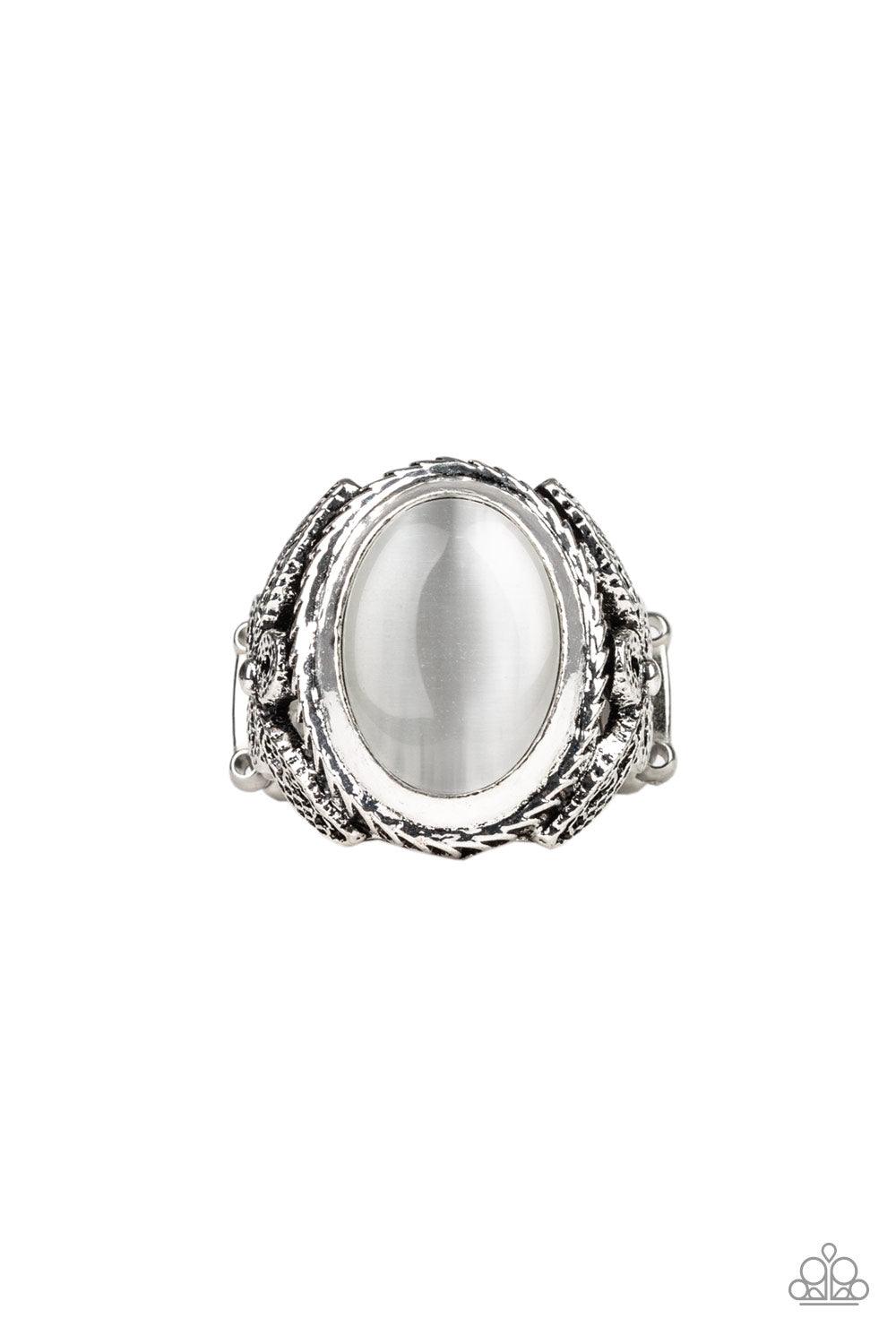 Paparazzi Accessories-Deep Freeze - White Ring