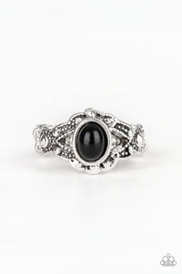 Definitely DOT! Black Ring - Jewelry by Bretta