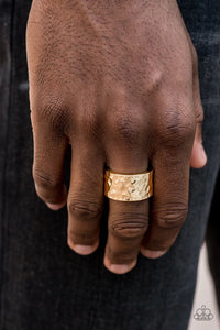 Self-Made Man Gold Ring - Jewelry by Bretta