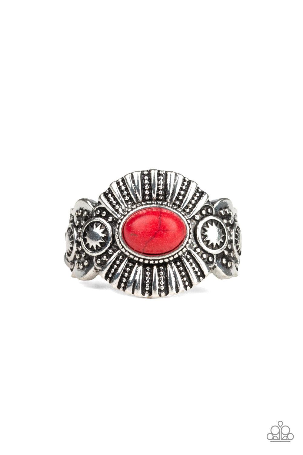 Paparazzi Accessories-Thirst Quencher - Red Ring