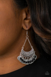 Sahara Treasure Black Earrings - Jewelry by Bretta
