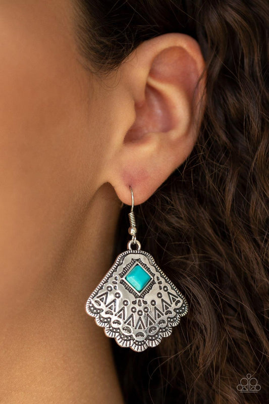 Mountain Mesa Blue Earrings - Jewelry by Bretta - Jewelry by Bretta