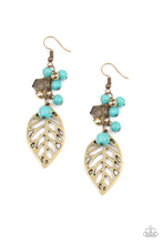 Paparazzi Accessories-Forest Frontier - Brass Earrings