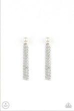 Paparazzi Accessories - Rebel Refinement - White Earrings