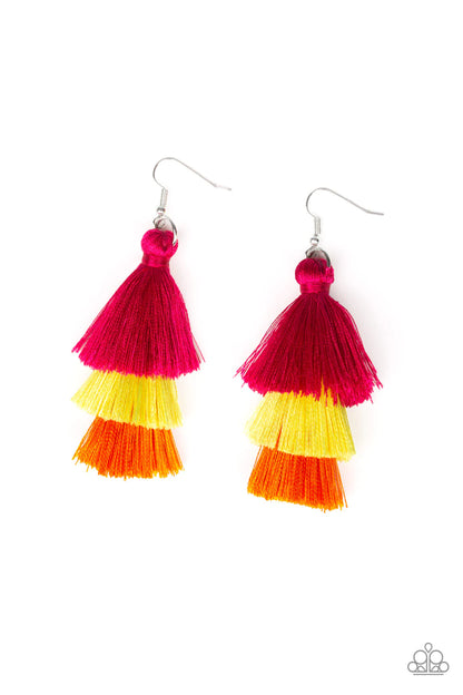 Hold On To Your Tassel! Multi Earrings - Jewelry by Bretta