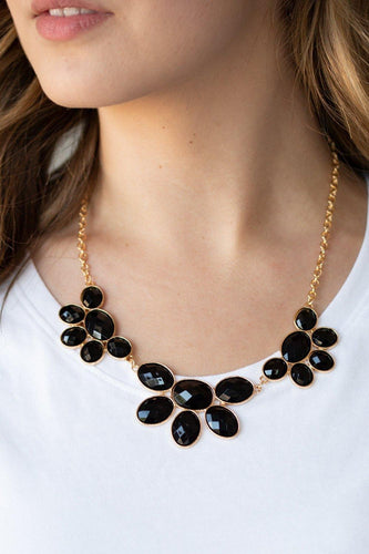 Paparazzi Accessories-Flair Affair - Black Necklace