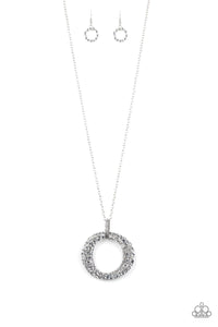 Metal Marathon Silver Necklace - Jewelry by Bretta