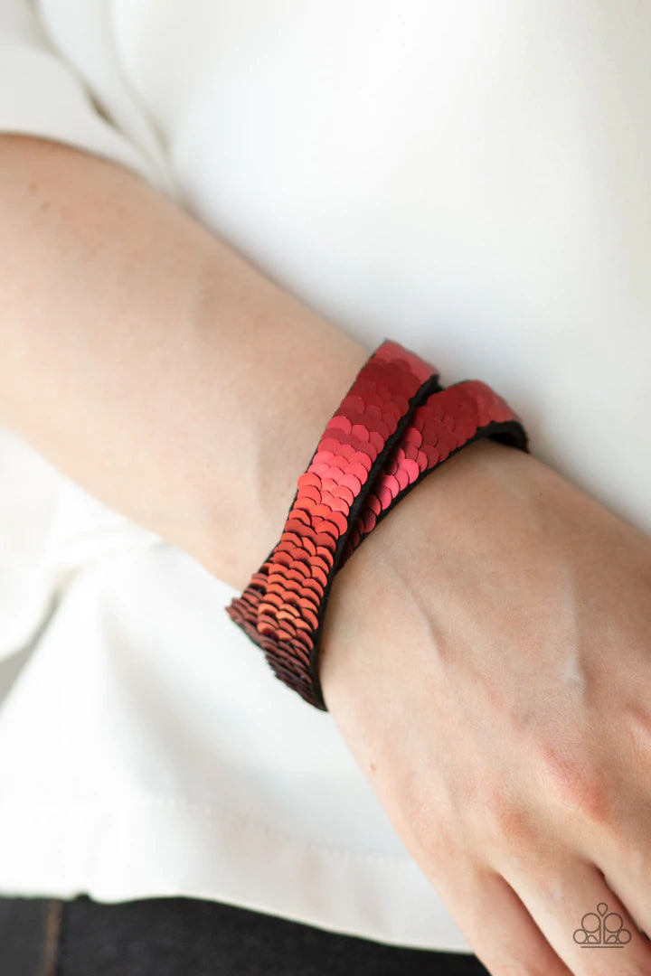 Under The SEQUINS Brown Bracelet - Jewelry by Bretta - Jewelry by Bretta
