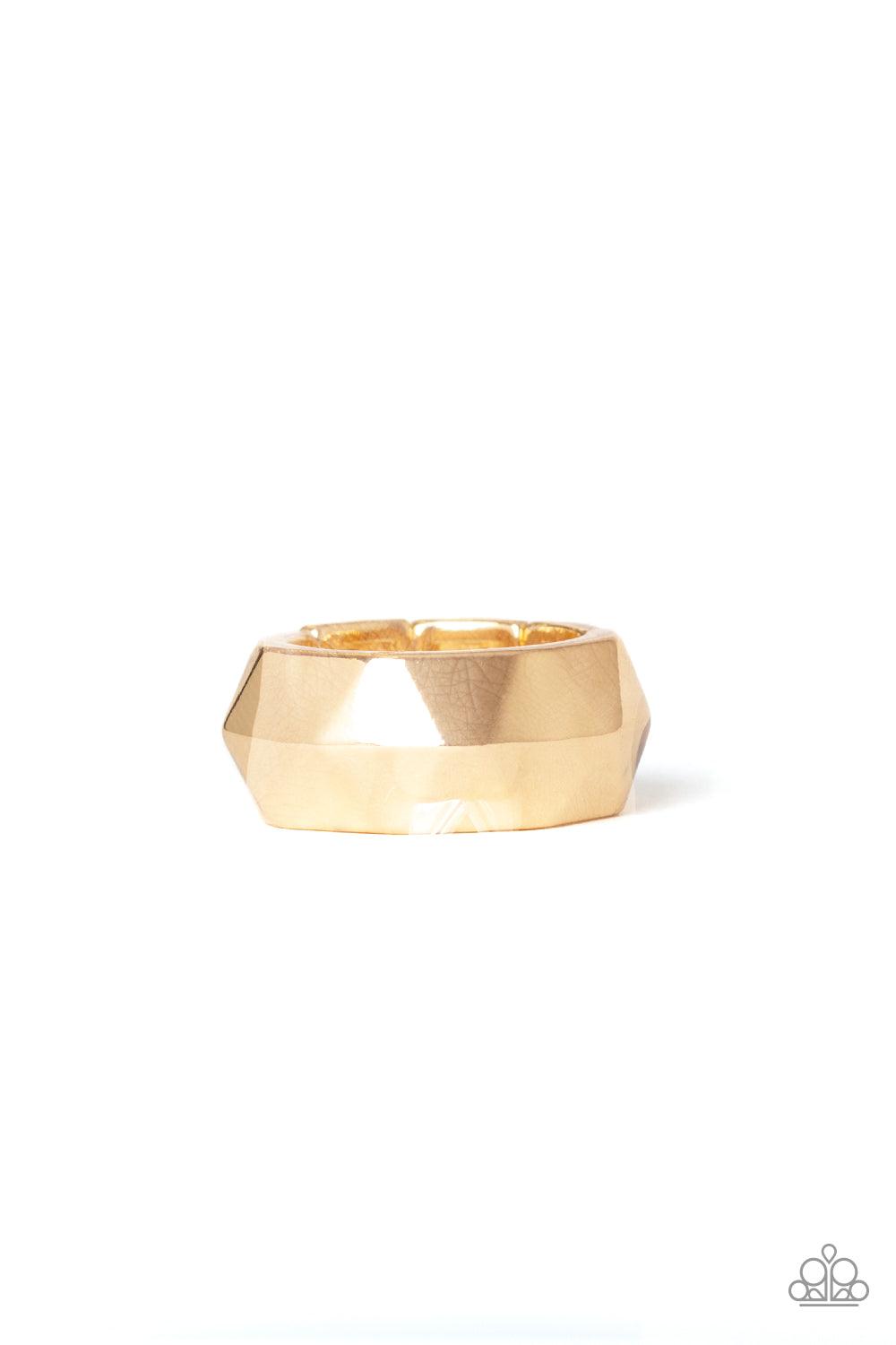 Paparazzi Accessories-Industrial Mechanic - Gold Ring