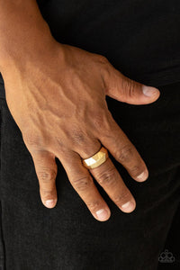 Paparazzi Accessories-Industrial Mechanic - Gold Ring