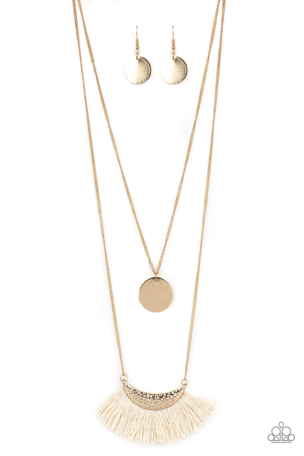 Tassel Temptation Gold Necklace - Jewelry by Bretta