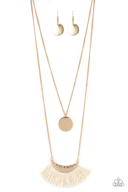 Tassel Temptation Gold Necklace - Jewelry by Bretta
