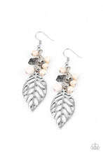 Paparazzi Accessories-Forest Frontier - White Earrings