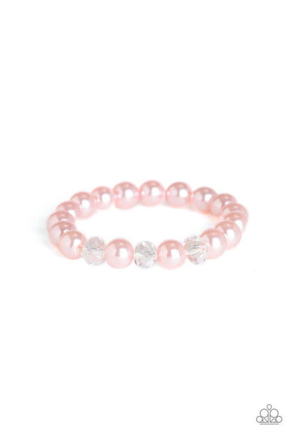 Paparazzi Accessories-Really Resplendent - Pink Bracelet