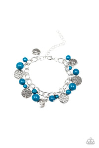 Paparazzi Accessories-Lotus Lagoon - Blue Bracelet