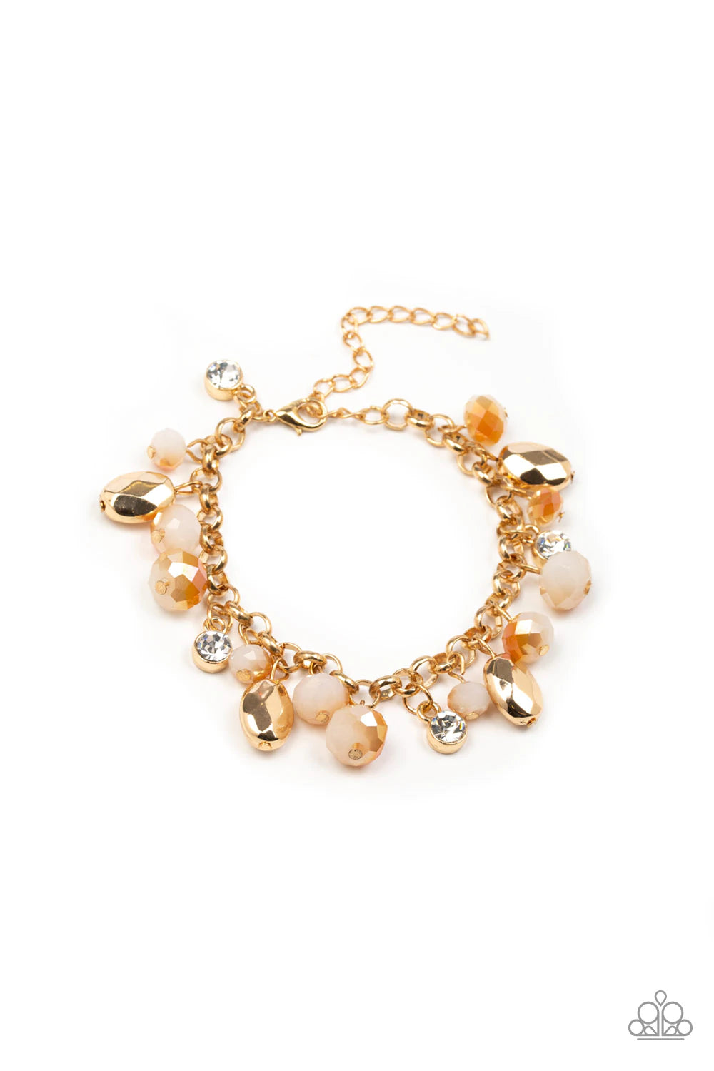 Dazing Dazzle Gold Bracelet - Jewelry by Bretta