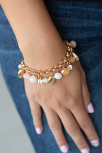Dazing Dazzle Gold Bracelet - Jewelry by Bretta