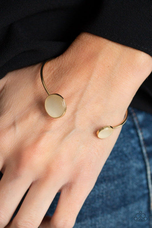 Paparazzi Accessories-Brilliantly Basic - Gold Bracelet