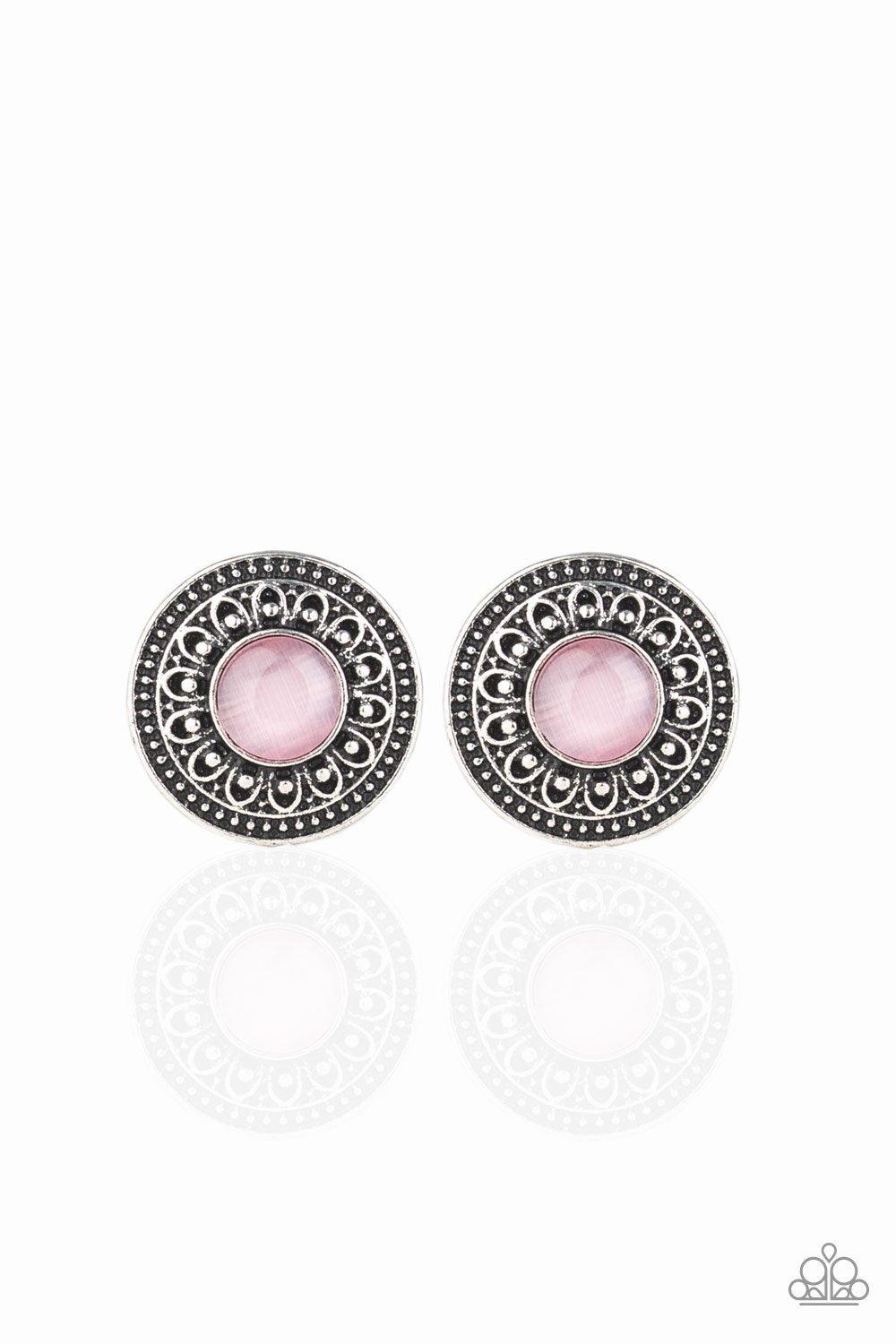 Fine Flora Pink Earrings - Jewelry by Bretta