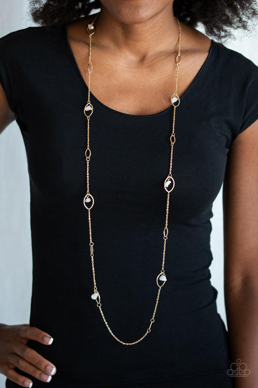 Rocky Razzle White Necklace - Jewelry By Bretta