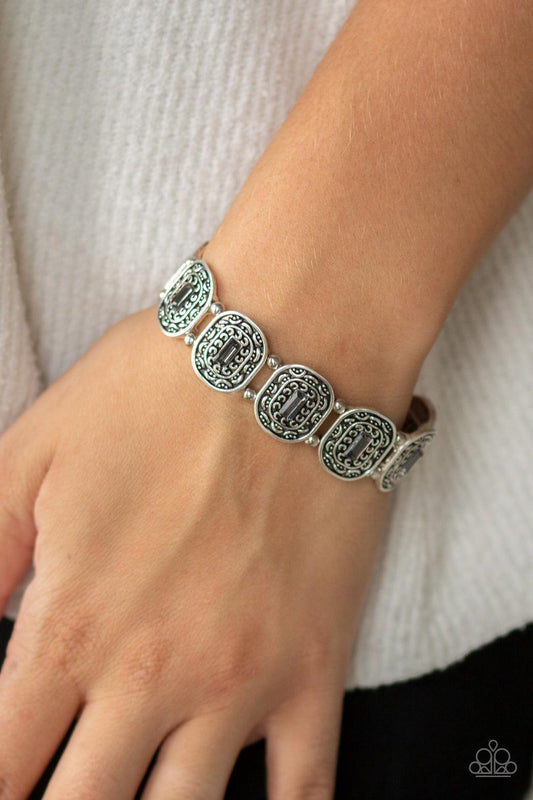 Paparazzi Accessories-Hidden Fortune - Silver Bracelet