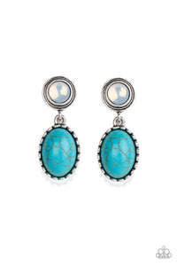 Western Oasis Blue Earrings - Jewelry by Bretta