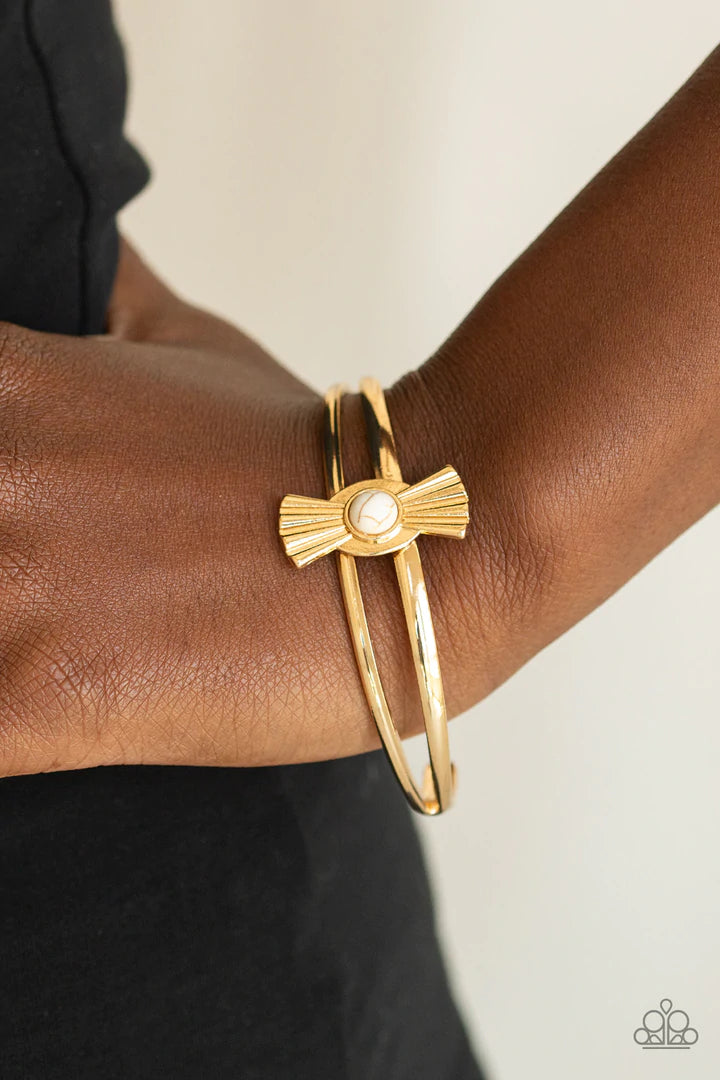 Adobe Sunset White Bracelet - Jewelry by Bretta